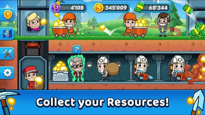 Idle Miner Tycoon: Gold & Cash Banner