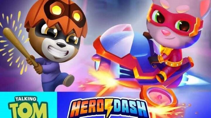 Talking Tom Hero Dash - Run Game Banner