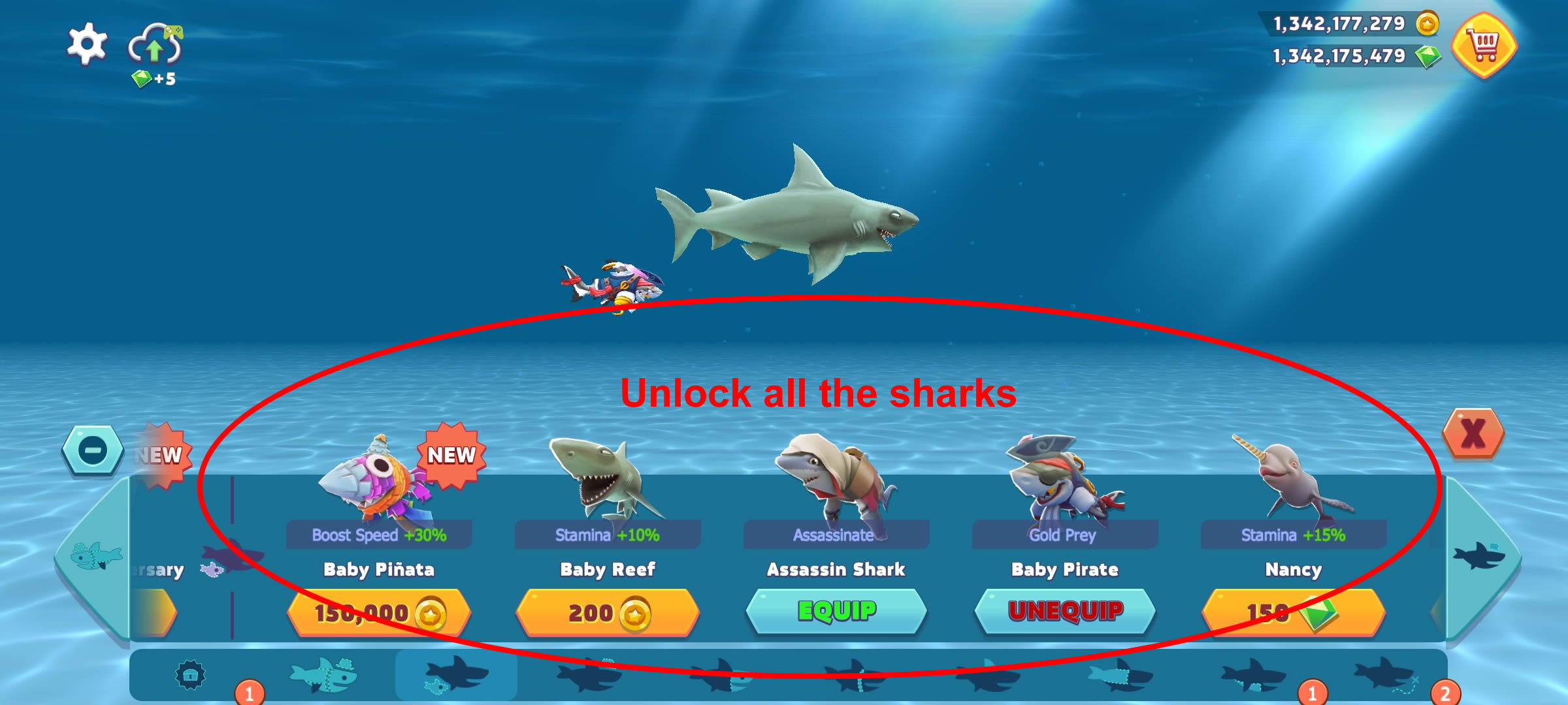 Hungry Shark Evolution screenshots