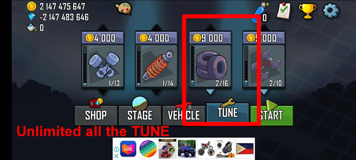 Hill Climb Racing screenshots