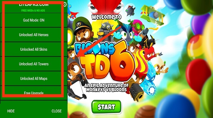 Bloons TD 6 screenshots