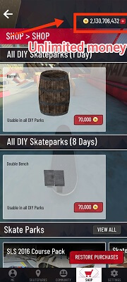 True Skate screenshots