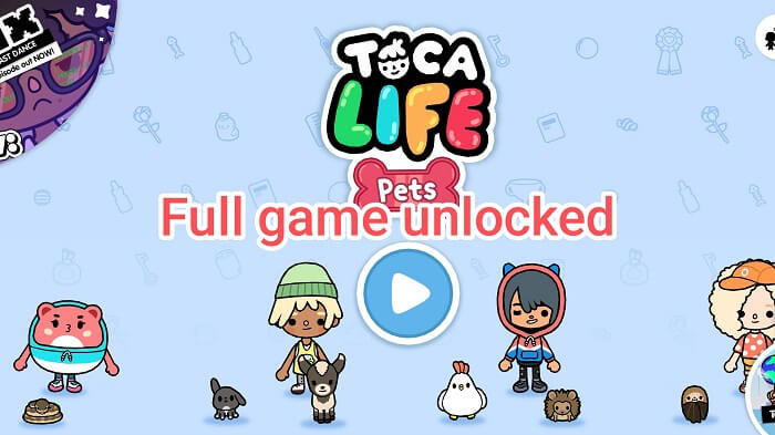 Toca Life: Pets Banner
