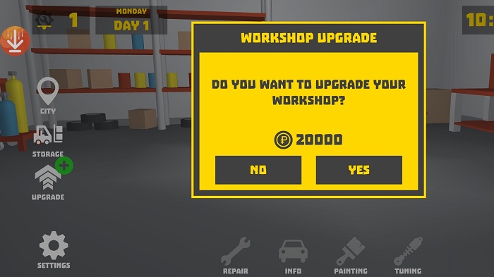 Retro Garage - Car Mechanic screenshots