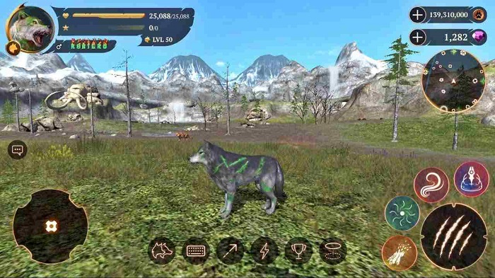 The Wolf: Animal Game MMORPG screenshots