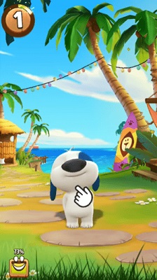 My Talking Hank: Islands screenshots