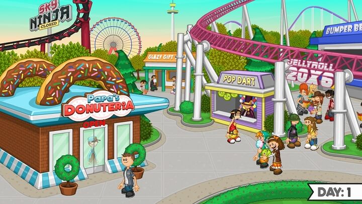 Papa's Donuteria To Go! screenshots