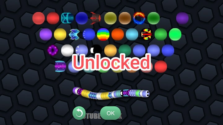 slither.io screenshots