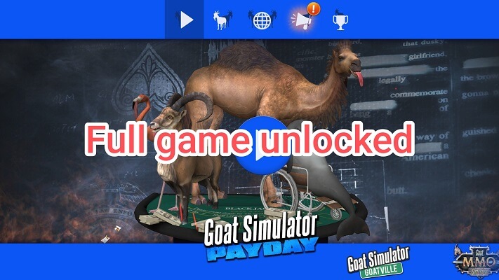 Goat Simulator Payday Banner
