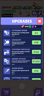 Alien Invasion: RPG Idle Space screenshots