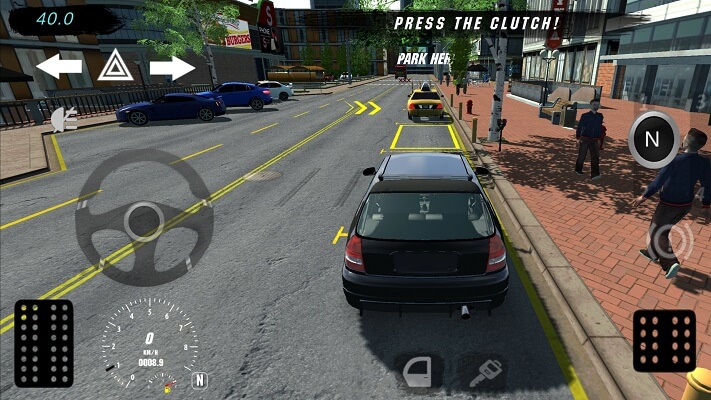 Manual gearbox Car parking screenshots