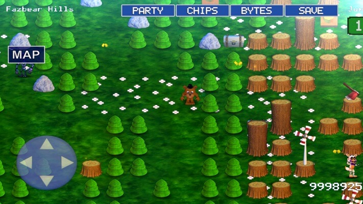 FNAF World screenshots