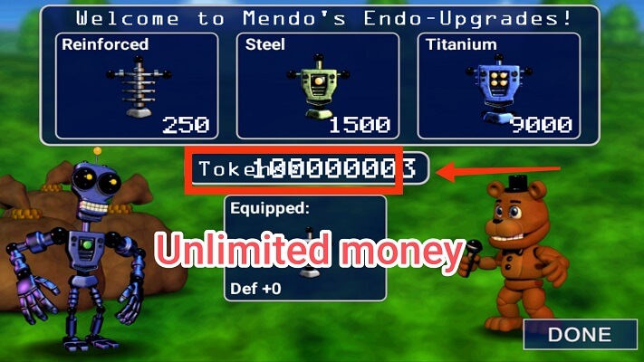 FNAF World screenshots