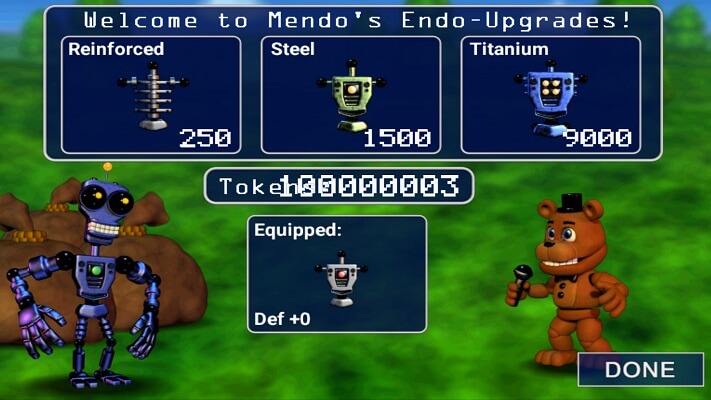 FNAF World screenshots