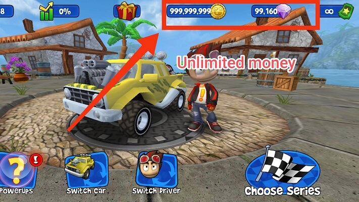 Beach Buggy Racing screenshots