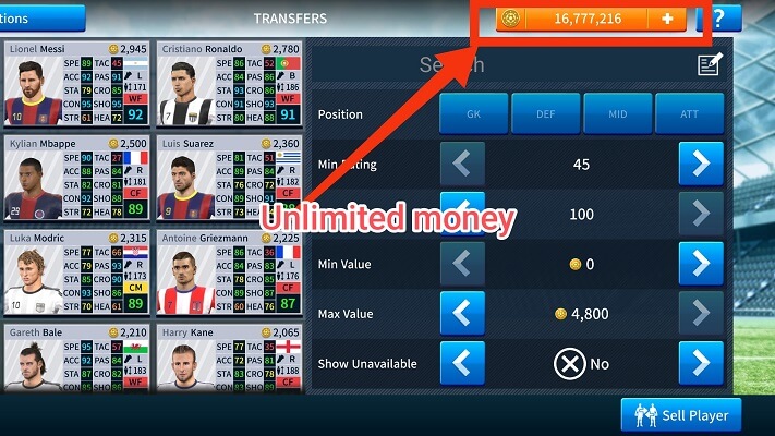 Dream League Soccer screenshots