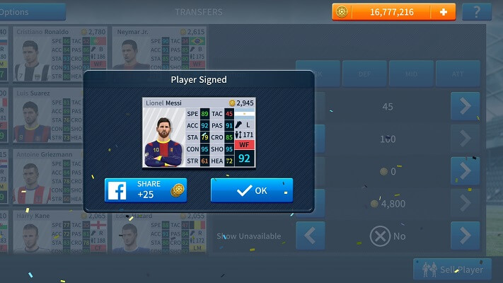 Dream League Soccer screenshots