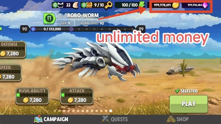 Death Worm™ screenshots