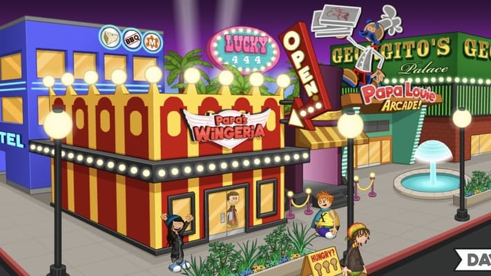Papa's Wingeria To Go! screenshots