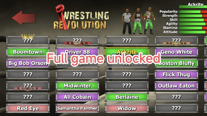 Wrestling Empire screenshots