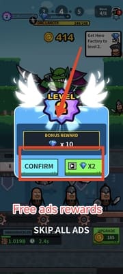 Hero Factory - Idle tycoon screenshots