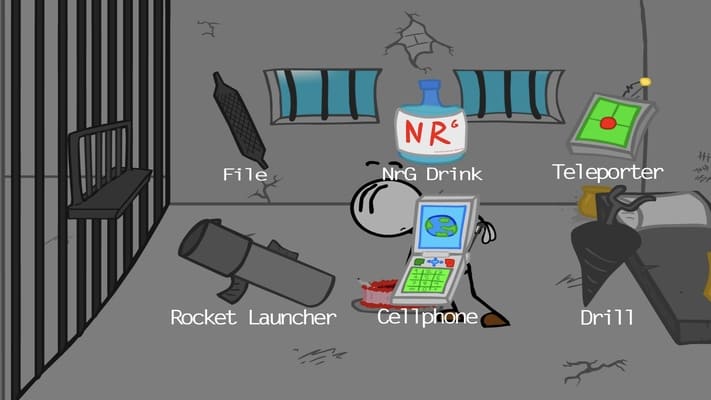 Escaping the prison, funny adv screenshots