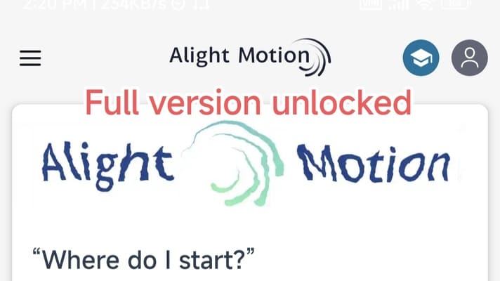 Alight Motion — Video and Animation Editor Banner