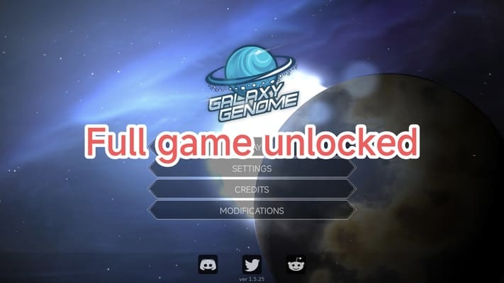 Galaxy Genome [Space Sim] MOD APK Review And Video Guide for Android Banner