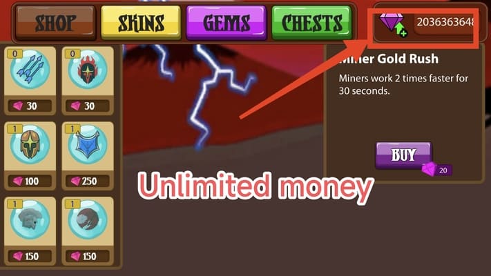 Stickman War : Infinity battle screenshots