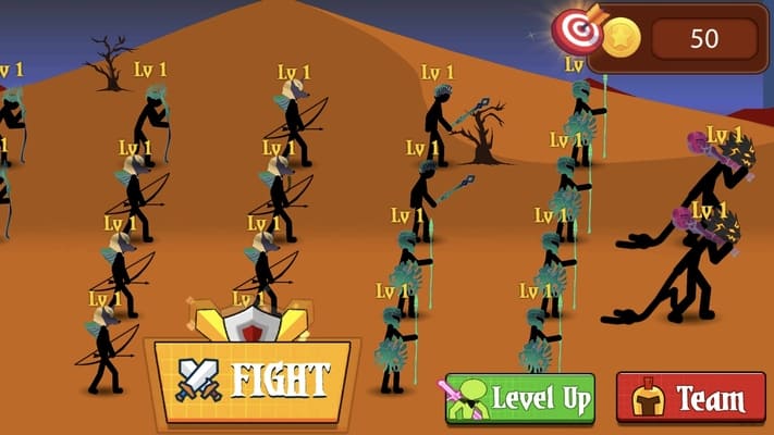 Stickman War : Infinity battle screenshots