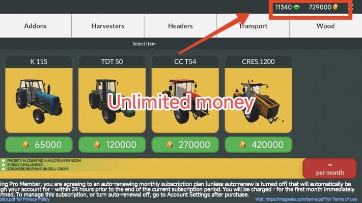 Farming PRO 3 : Multiplayer screenshots